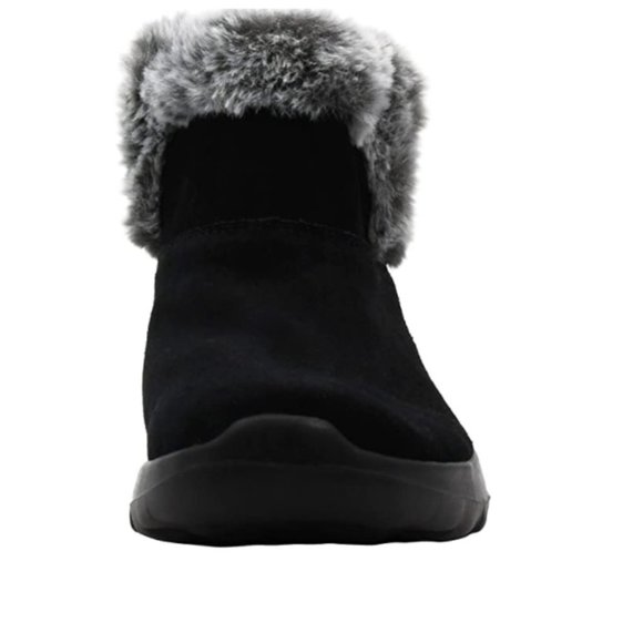 Skechers Faux Fur Booties - Black - Picture 4 of 4
